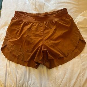Lululemon fast and free shorts